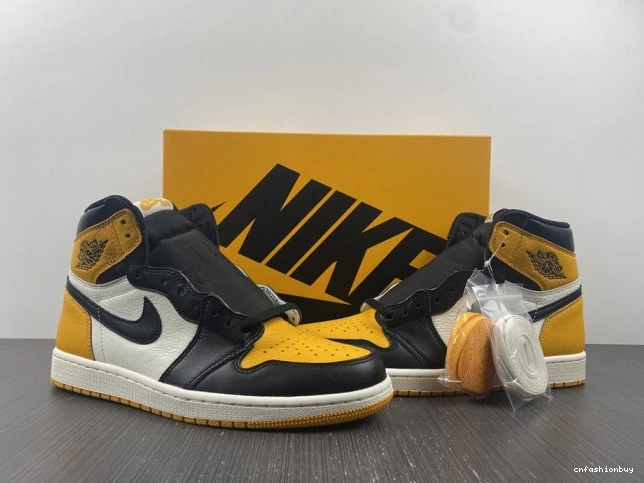 555088-711 Toe 1 Yellow OG Air High Jordan 0707